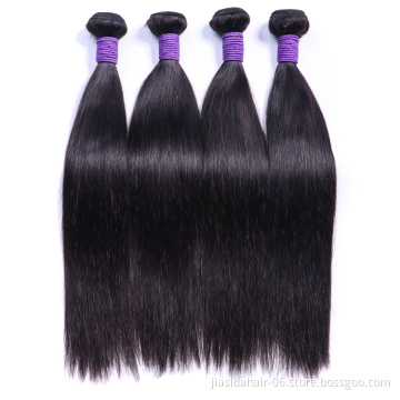 Straight Hair Double Drawn 100% Human Unprocessed Raw Brazilian Wholesale Vendors Bundles Cuticle Aligned Virgin Hair